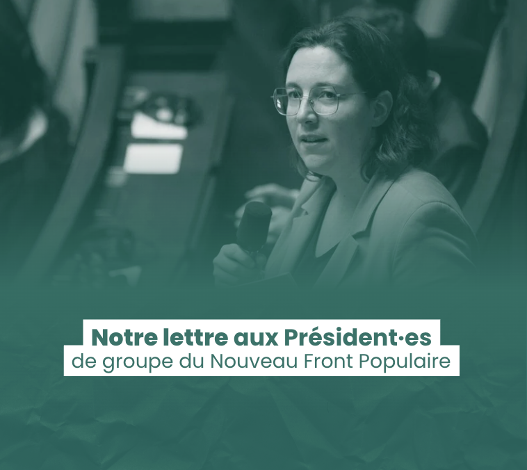 Censure de Lecornu : notre lettre aux Présidents de groupe du NFP