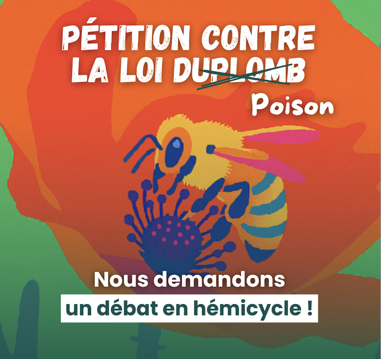 Pétition contre la loi Duplomb-Poison : nous demandons un débat en hémicycle !