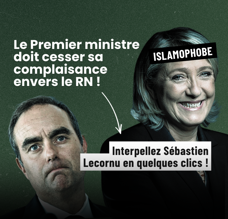 Contre la stigmatisation des femmes musulmanes, contre la complaisance envers le RN : interpellons le Premier ministre !